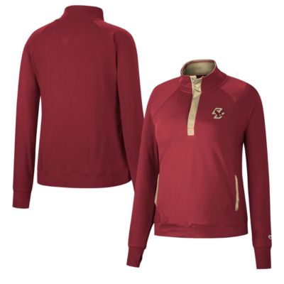 Boston College Eagles NCAA Kipling Raglan Quarter-Snap Top