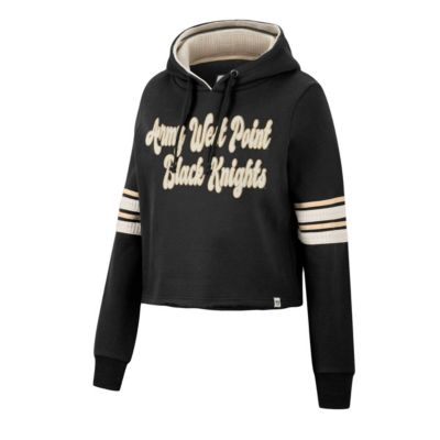 Army Black Knights NCAA Retro Cropped Pullover Hoodie