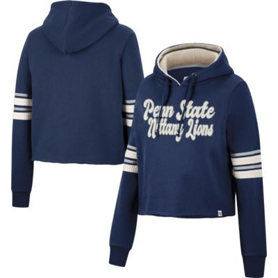 NCAA Penn State Nittany Lions Retro Cropped Pullover Hoodie