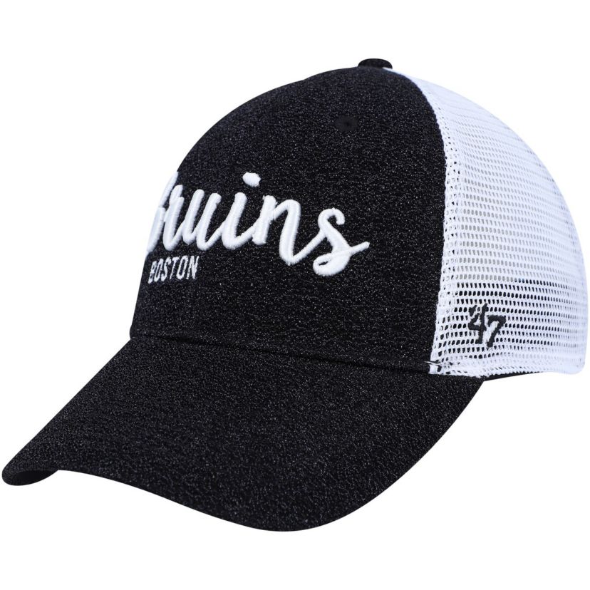 NHL Black/White Encore MVP Trucker Snapback Hat