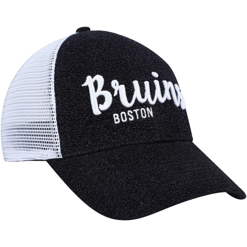 NHL Black/White Encore MVP Trucker Snapback Hat