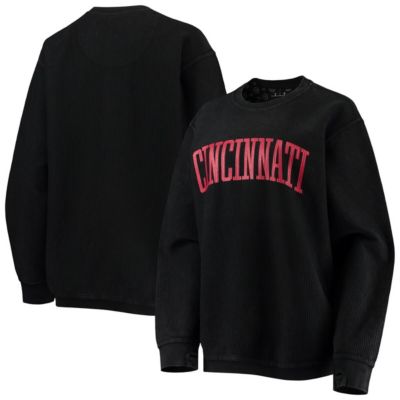 NCAA Cincinnati Bearcats Comfy Cord Vintage Wash Basic Arch Pullover Sweatshirt