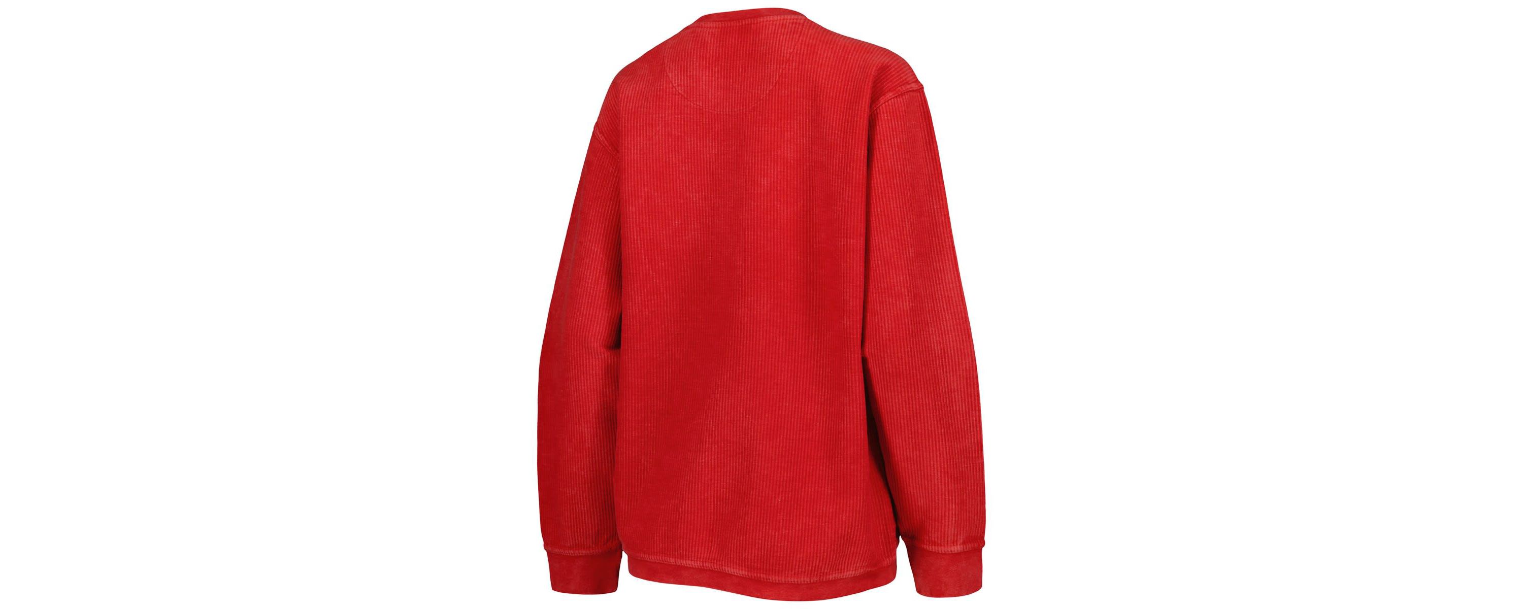 NCAA Cincinnati Bearcats Comfy Cord Vintage Wash Basic Arch Pullover Sweatshirt