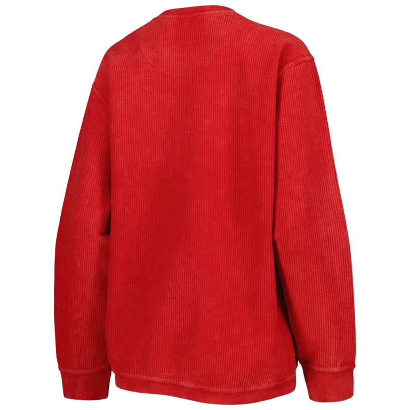 NCAA Cincinnati Bearcats Comfy Cord Vintage Wash Basic Arch Pullover Sweatshirt