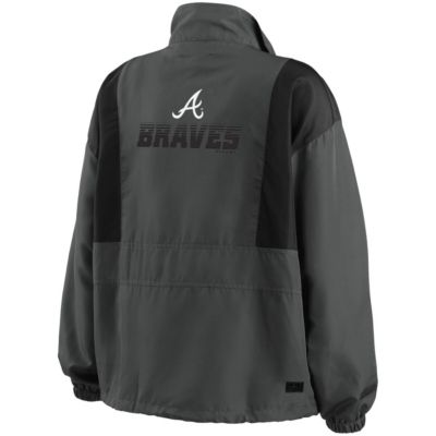 MLB Atlanta Braves Packable Half-Zip Jacket