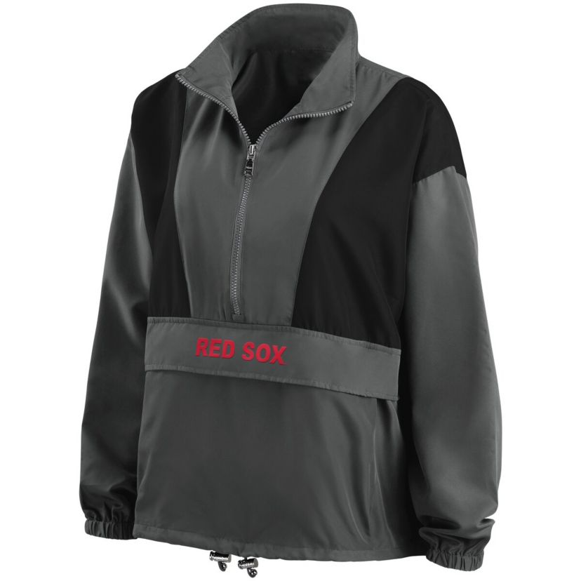 Boston Red Sox MLB Boston Sox Packable Half-Zip Jacket