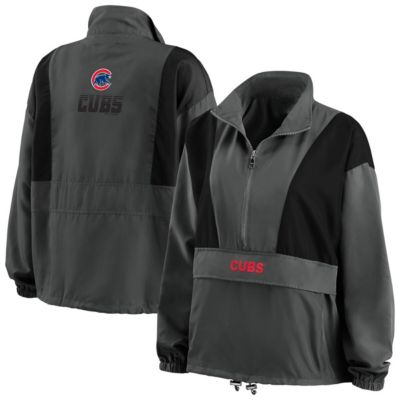 MLB Chicago Cubs Packable Half-Zip Jacket