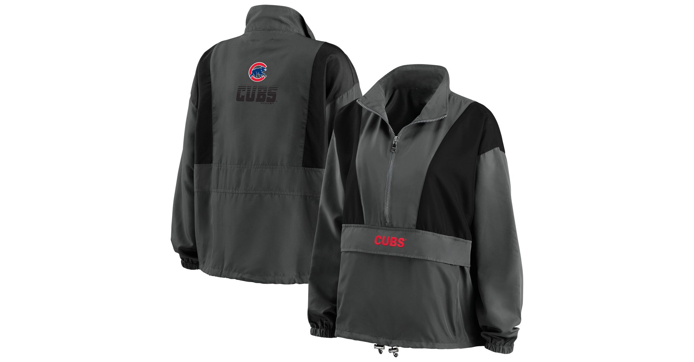 MLB Chicago Cubs Packable Half-Zip Jacket