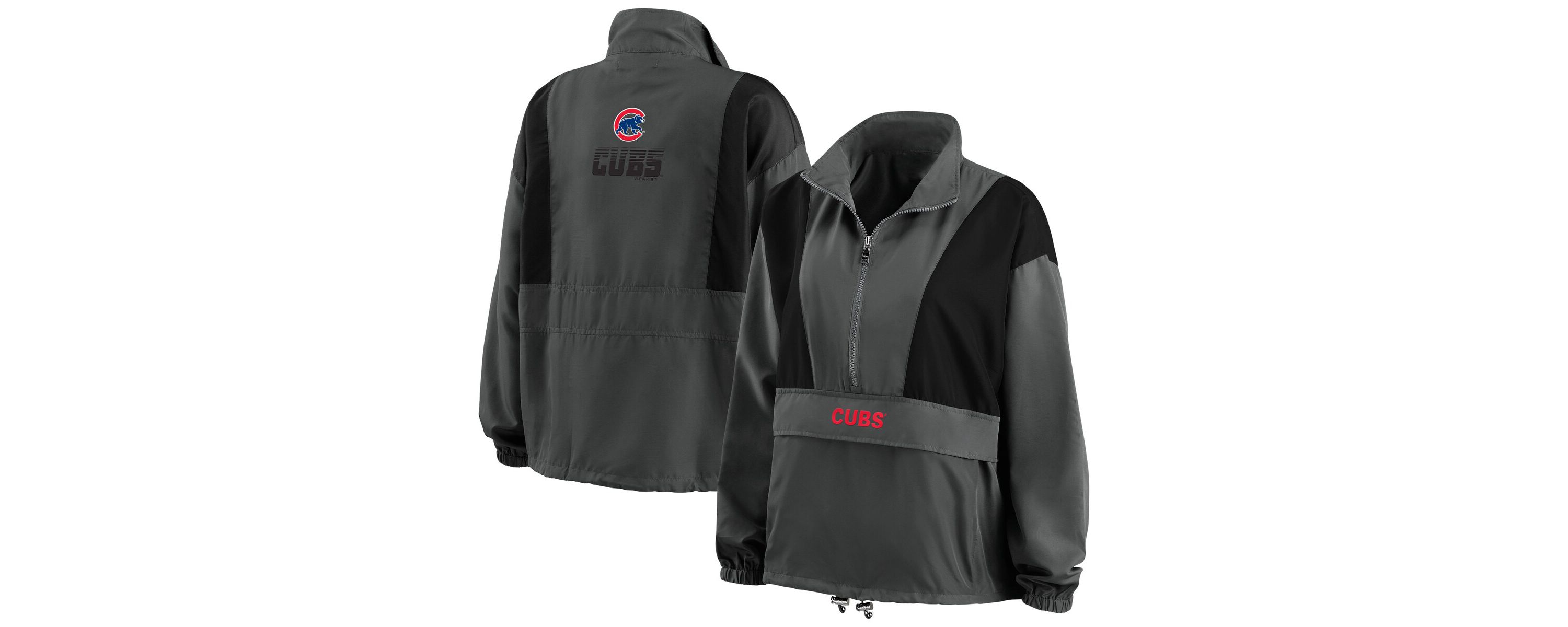 MLB Chicago Cubs Packable Half-Zip Jacket