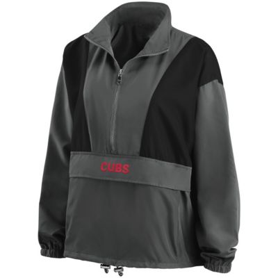 MLB Chicago Cubs Packable Half-Zip Jacket