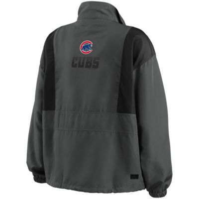 MLB Chicago Cubs Packable Half-Zip Jacket