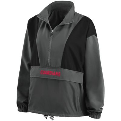 MLB Cleveland Guardians Packable Half-Zip Jacket