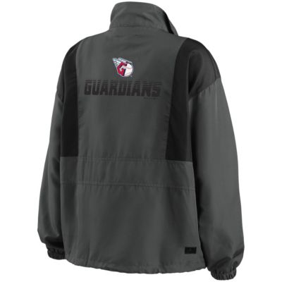 MLB Cleveland Guardians Packable Half-Zip Jacket
