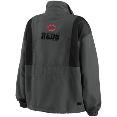 MLB Cincinnati Reds Packable Half-Zip Jacket