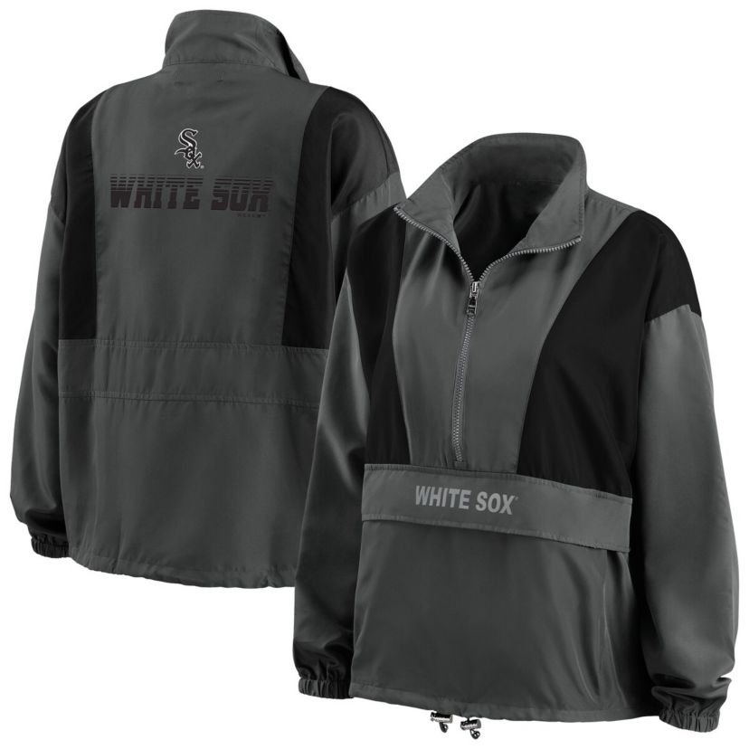 Chicago White Sox MLB Chicago Sox Packable Half-Zip Jacket