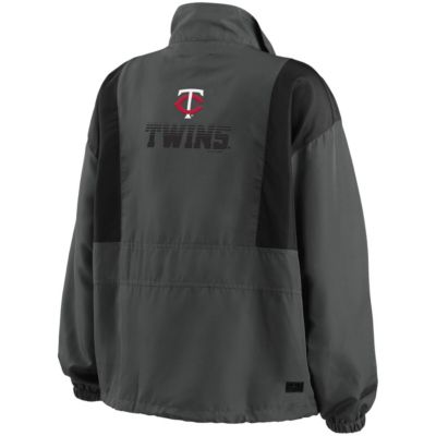 MLB Minnesota Twins Packable Half-Zip Jacket
