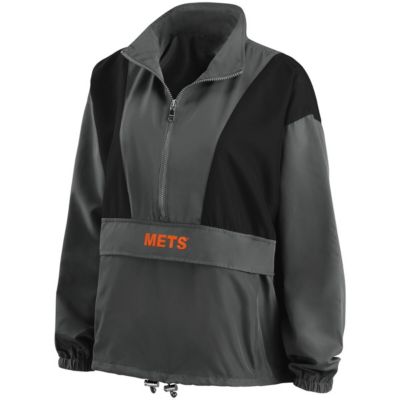 MLB New York Mets Packable Half-Zip Jacket