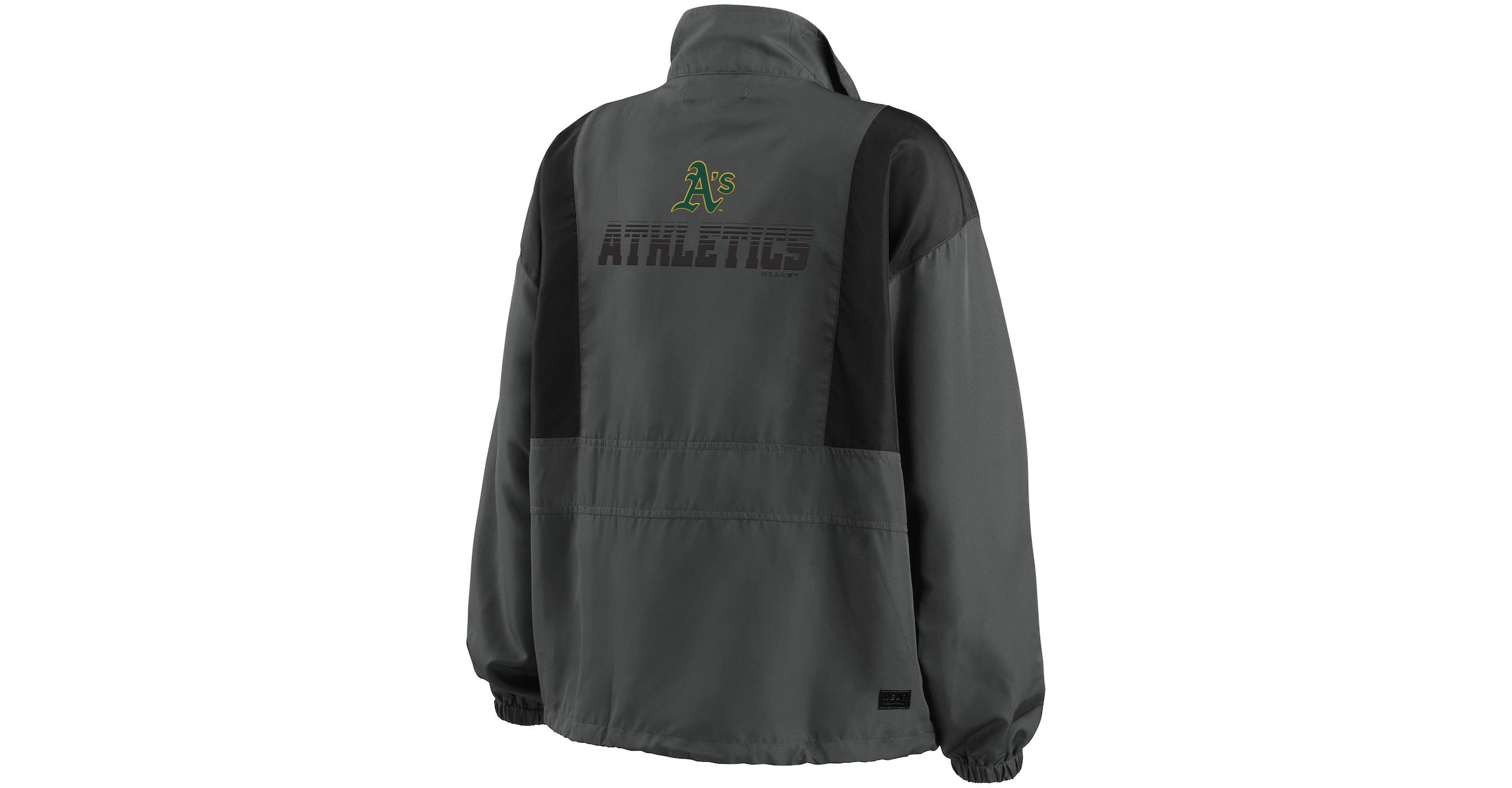 Oakland Athletics MLB Athletics Packable Half-Zip Jacket