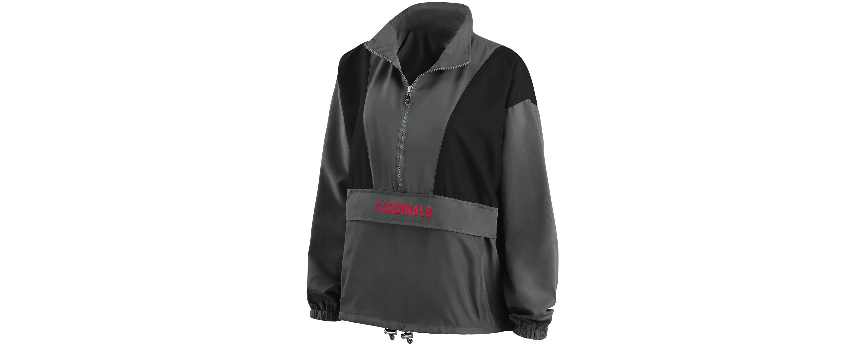 MLB St. Louis Cardinals Packable Half-Zip Jacket