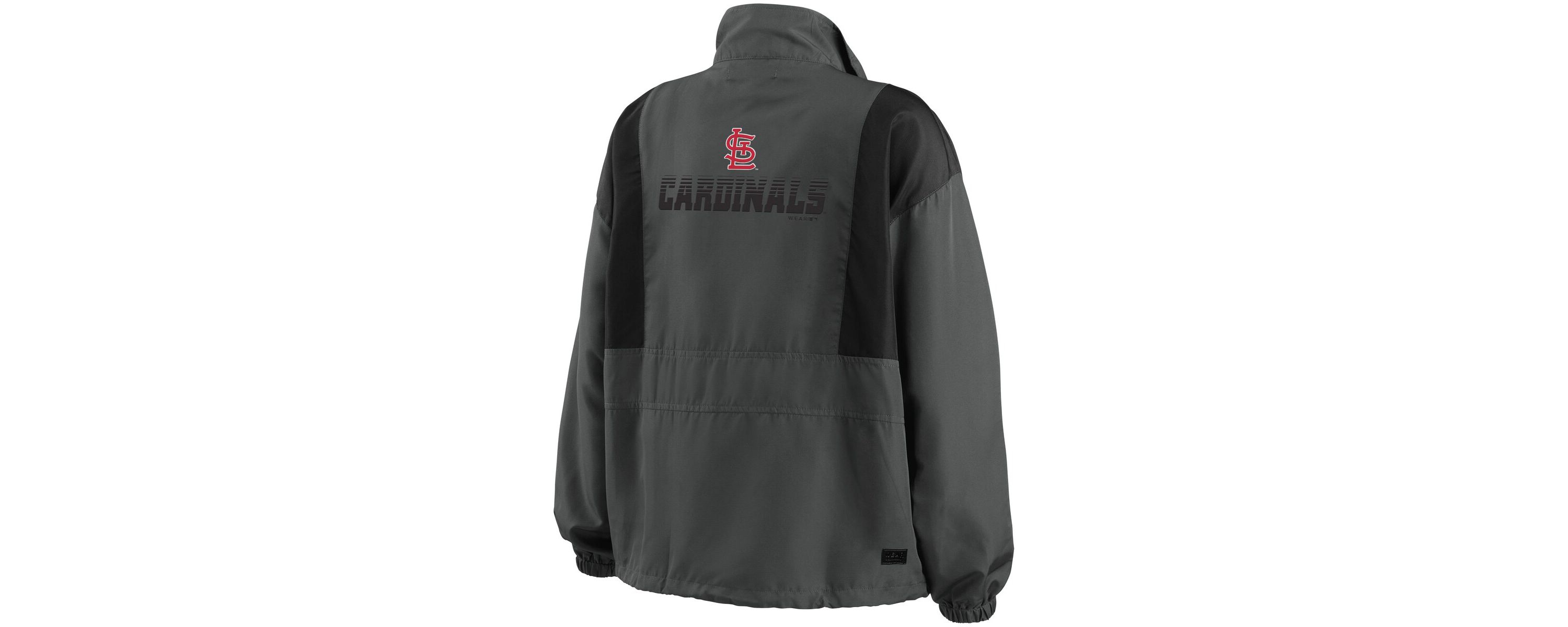 MLB St. Louis Cardinals Packable Half-Zip Jacket