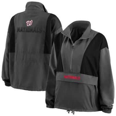 MLB Washington Nationals Packable Half-Zip Jacket