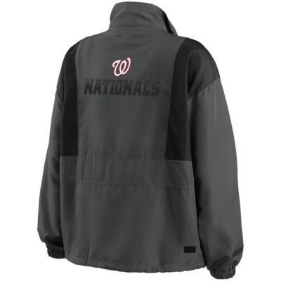 MLB Washington Nationals Packable Half-Zip Jacket