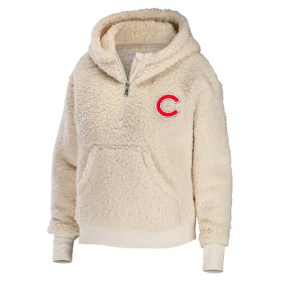 MLB Chicago Cubs Plus Size Sherpa Quarter-Zip Hoodie