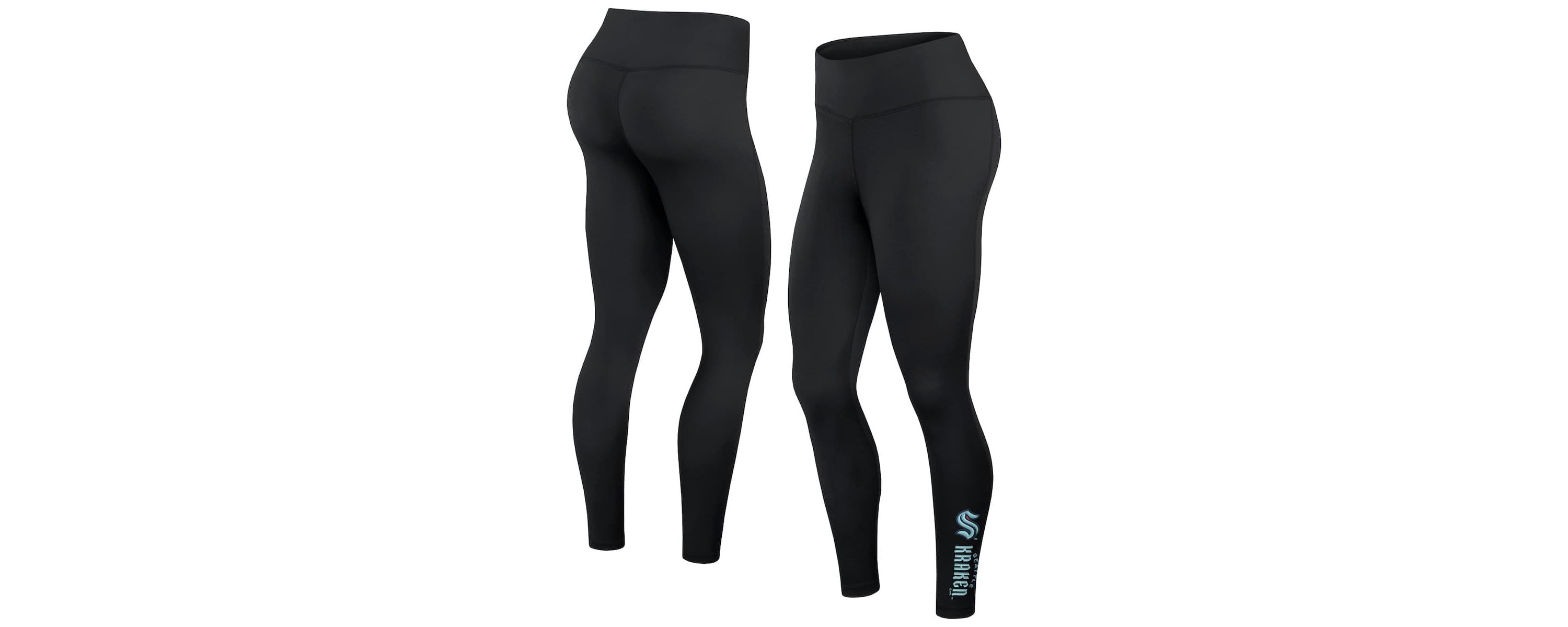 NHL Fanatics Seattle Kraken Wordmark Stacked Leggings