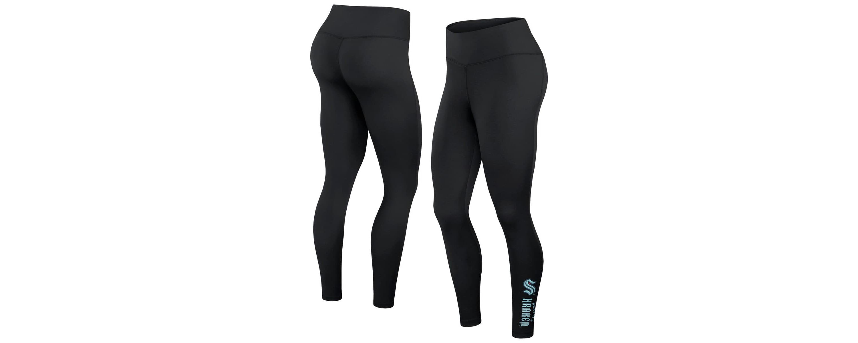 NHL Fanatics Seattle Kraken Wordmark Stacked Leggings
