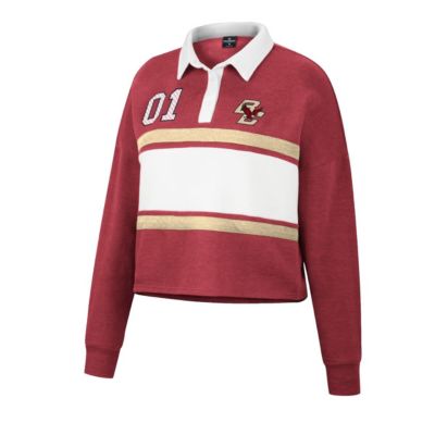 Boston College Eagles NCAA I Love My Job Rugby Long Sleeve Shirt