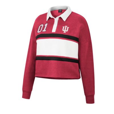 NCAA Indiana Hoosiers I Love My Job Rugby Long Sleeve Shirt