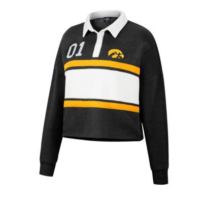 NCAA Iowa Hawkeyes I Love My Job Rugby Long Sleeve Shirt