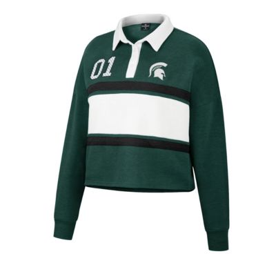 NCAA Michigan State Spartans I Love My Job Rugby Long Sleeve Shirt