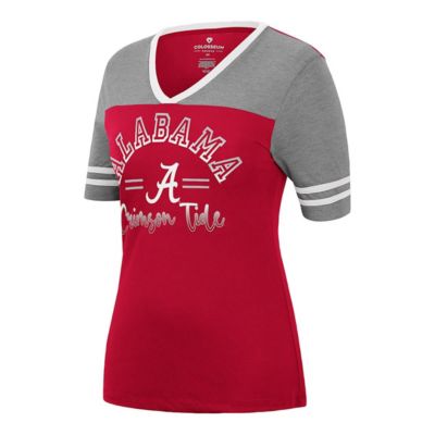 Alabama Crimson Tide NCAA Alabama Tide There You Are V-Neck T-Shirt