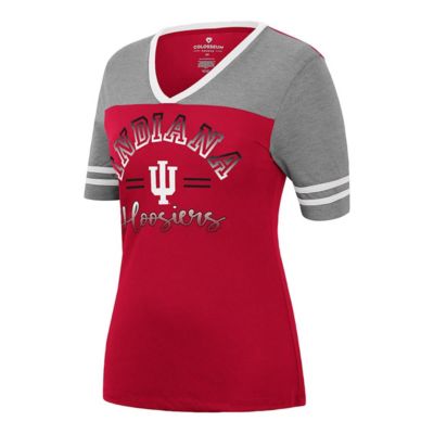 NCAA Indiana Hoosiers There You Are V-Neck T-Shirt