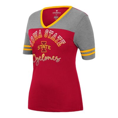 NCAA ed Iowa State Cyclones There You Are V-Neck T-Shirt