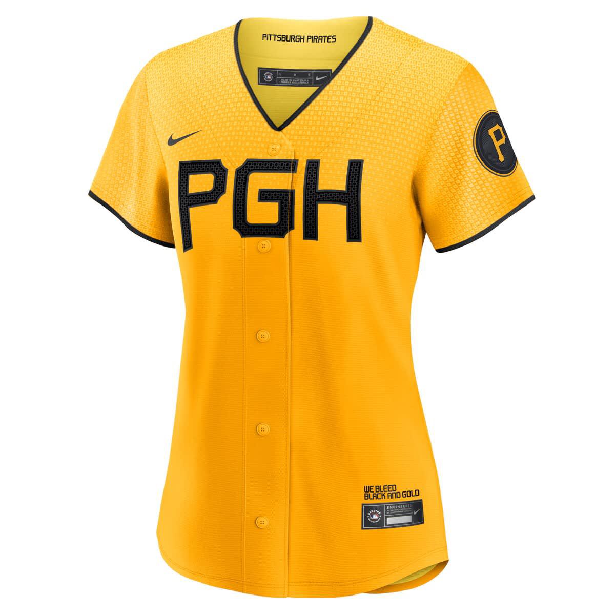MLB Nike Roberto Clemente Pittsburgh Pirates City Connect Replica Player Jersey
