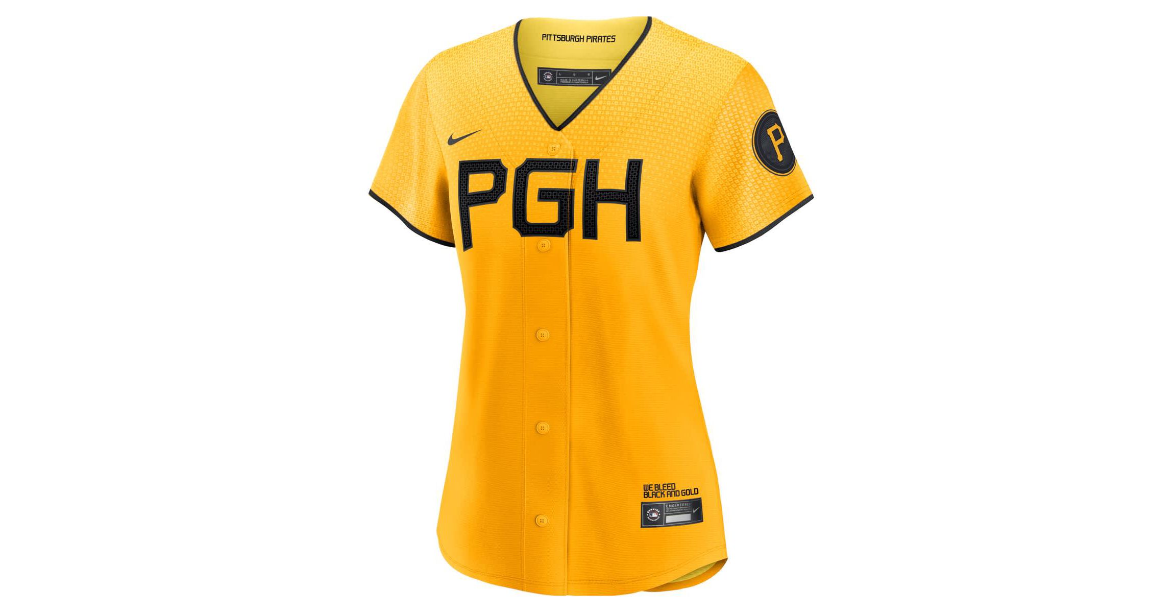 MLB Nike Roberto Clemente Pittsburgh Pirates City Connect Replica Player Jersey