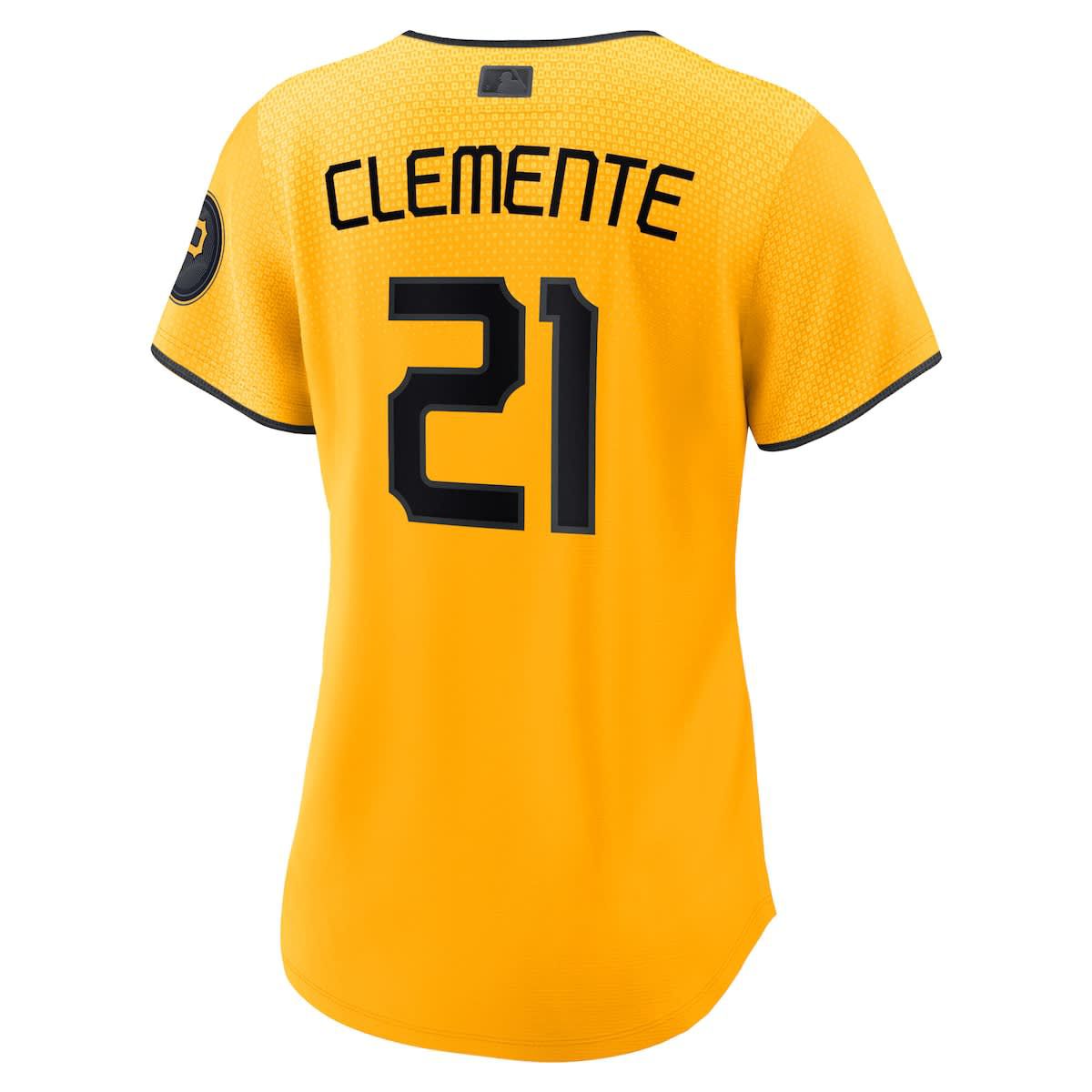 MLB Nike Roberto Clemente Pittsburgh Pirates City Connect Replica Player Jersey