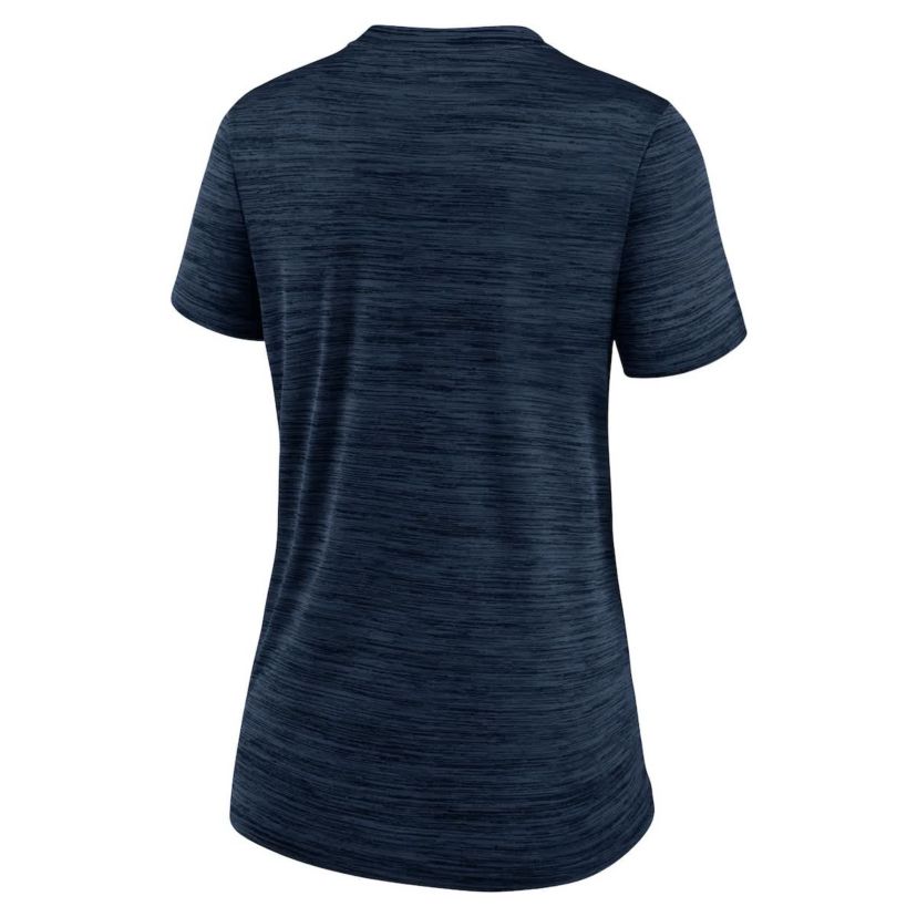 MLB Nike Chicago Cubs City Connect Velocity Practice Performance V-Neck T-Shirt