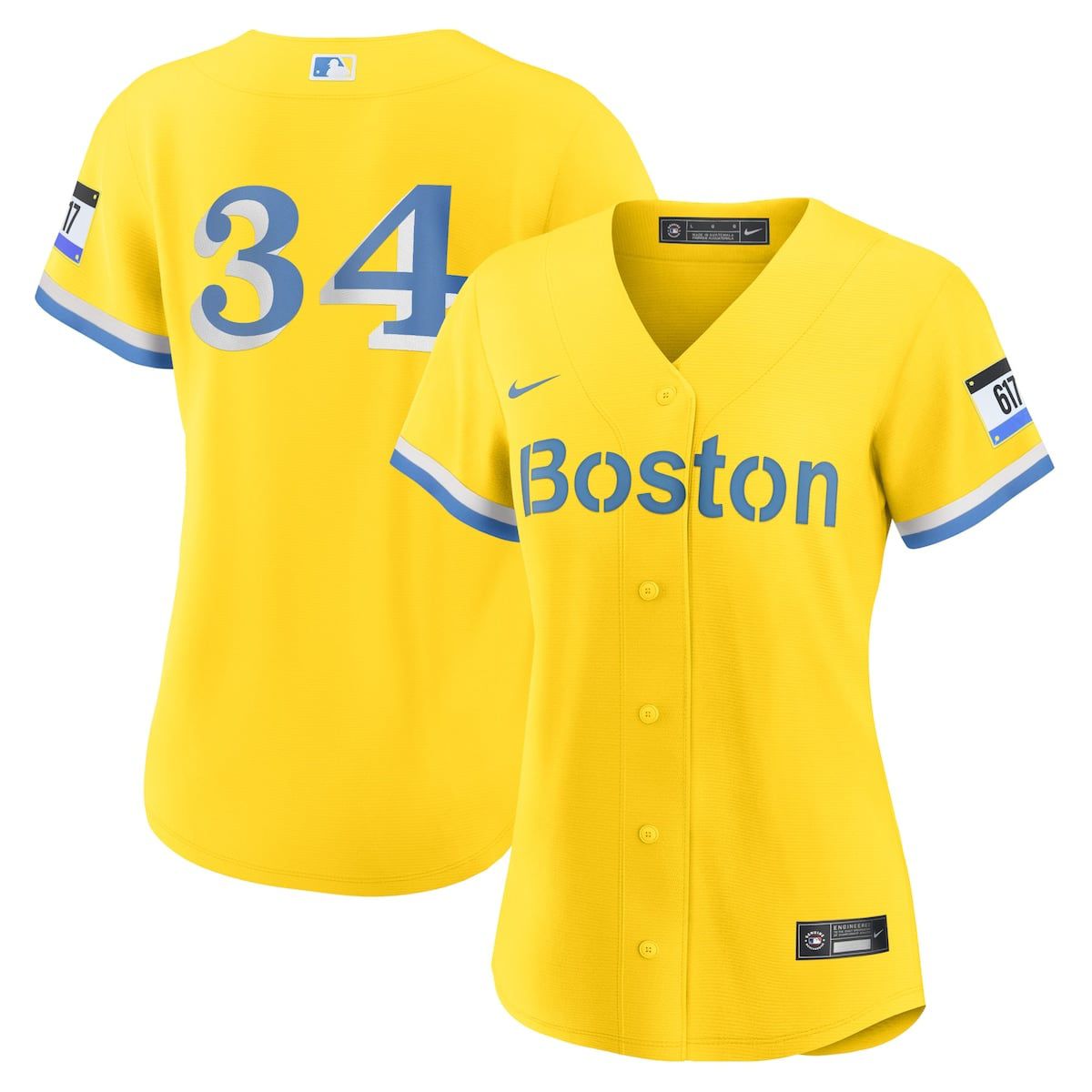 Boston Red Sox MLB Nike David Ortiz Boston Sox City Connect Replica Player Jersey