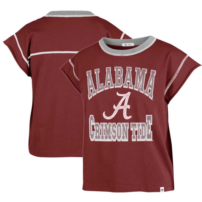 Alabama Crimson Tide NCAA Alabama Tide Sound Up Maya Cutoff T-Shirt
