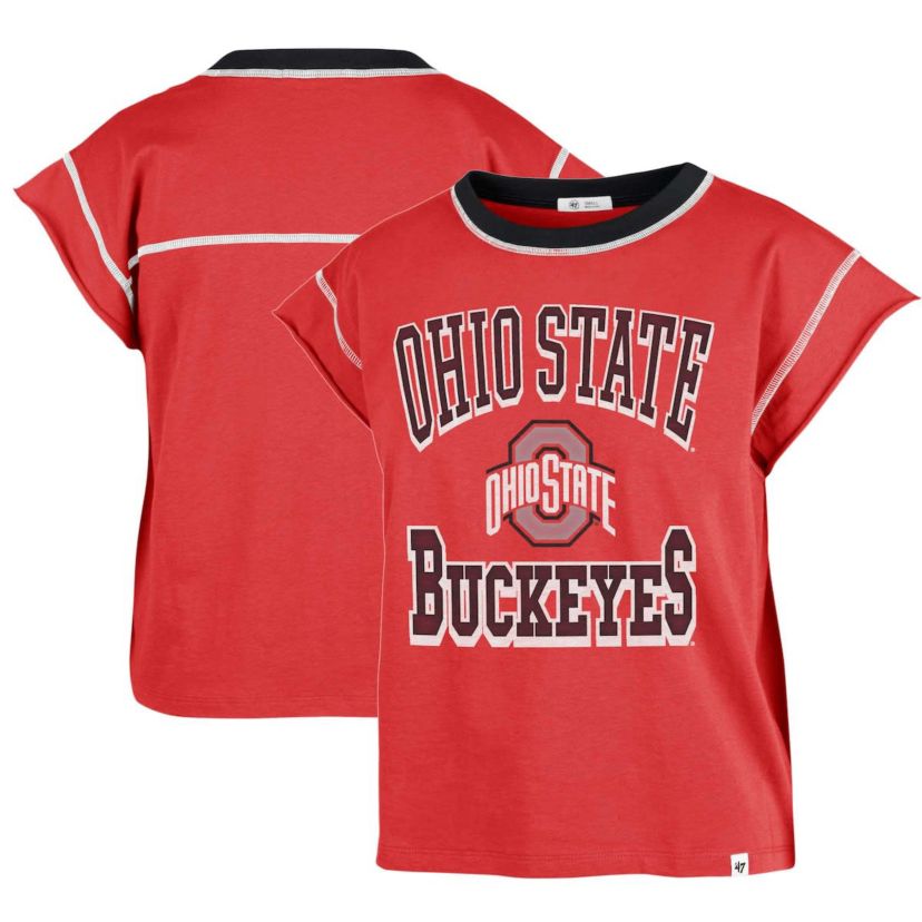 NCAA Ohio State Buckeyes Sound Up Maya Cutoff T-Shirt