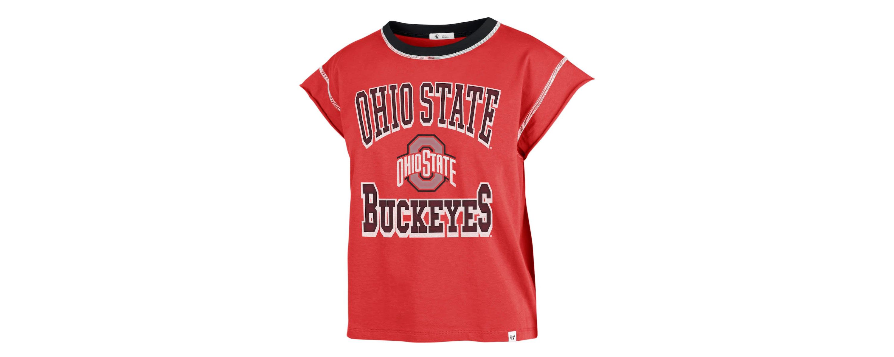 NCAA Ohio State Buckeyes Sound Up Maya Cutoff T-Shirt