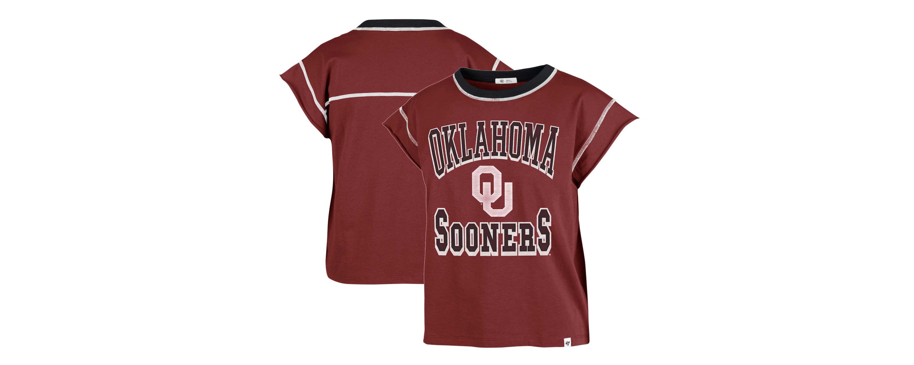 NCAA Oklahoma Sooners Sound Up Maya Cutoff T-Shirt