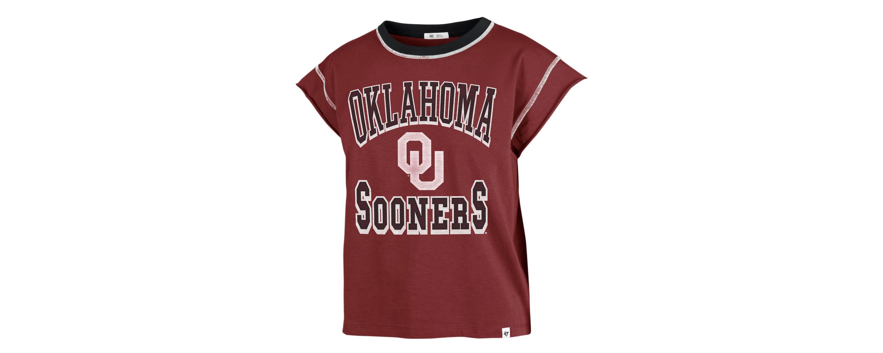 NCAA Oklahoma Sooners Sound Up Maya Cutoff T-Shirt