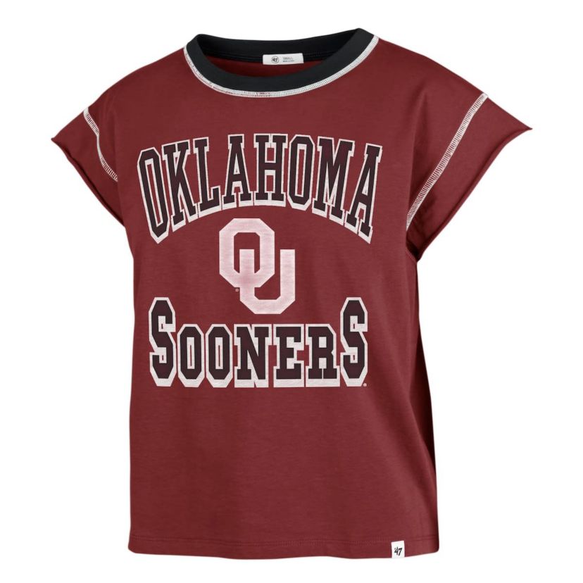 NCAA Oklahoma Sooners Sound Up Maya Cutoff T-Shirt