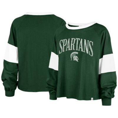 NCAA Michigan State Spartans Upside Rhea Raglan Long Sleeve T-Shirt