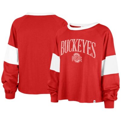 NCAA Ohio State Buckeyes Upside Rhea Raglan Long Sleeve T-Shirt