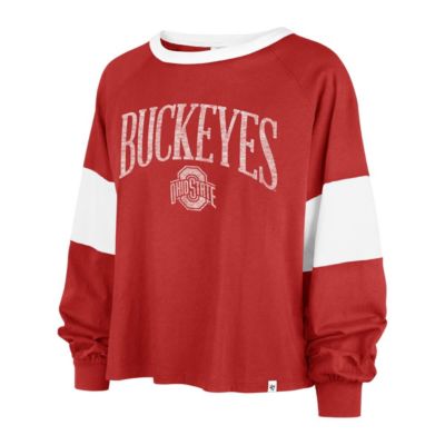 NCAA Ohio State Buckeyes Upside Rhea Raglan Long Sleeve T-Shirt